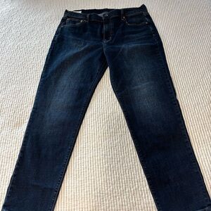 GAP Women's Dark Blue Straight Jeans